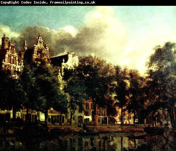 Jan van der Heyden kanal i amsterdam